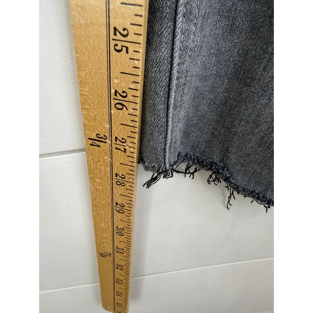 Mother THE PIXIE DAZZLER ANKLE FRAY Jeans Women 27 DIGGING UP DIRT Button Fly - Picture 7 of 12